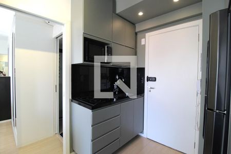 Sala/Cozinha de kitnet/studio à venda com 1 quarto, 30m² em Vila Nova Conceição, São Paulo