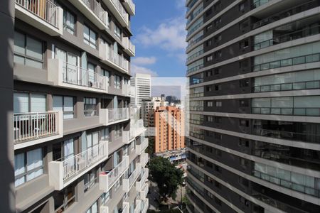 Vista da Sala de kitnet/studio à venda com 1 quarto, 30m² em Vila Nova Conceição, São Paulo