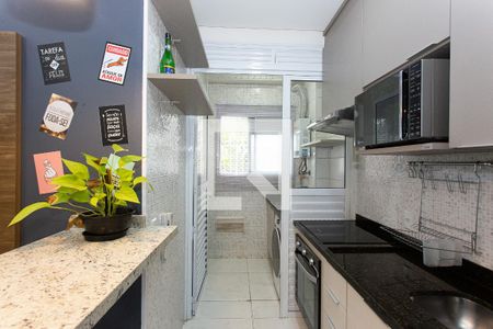 Cozinha de apartamento para alugar com 2 quartos, 48m² em Jardim América da Penha, São Paulo