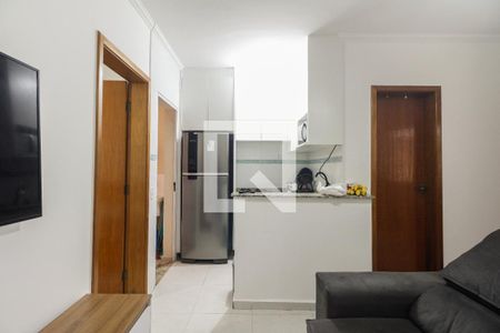Sala  de apartamento à venda com 1 quarto, 40m² em Vila Esperança, São Paulo