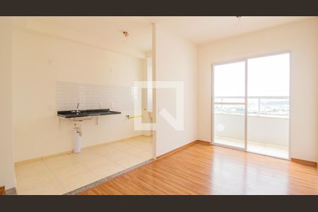 Sala/Cozinha de apartamento para alugar com 3 quartos, 54m² em Jardim da Fonte, Jundiaí