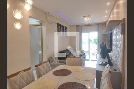 Sala de apartamento para alugar com 2 quartos, 57m² em Mirim, Praia Grande