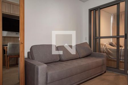 Sala de apartamento para alugar com 1 quarto, 32m² em Mirandópolis, São Paulo