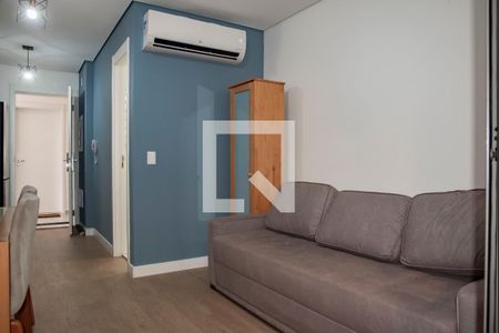 Sala de apartamento para alugar com 1 quarto, 32m² em Mirandópolis, São Paulo