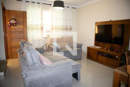 Sala de casa de condomínio à venda com 3 quartos, 120m² em Vila Nilo, São Paulo