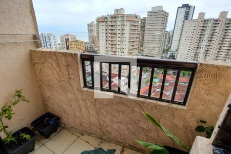 Sacada de apartamento para alugar com 1 quarto, 50m² em Aviação, Praia Grande