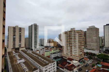 Vista da Sacada de apartamento para alugar com 1 quarto, 50m² em Aviação, Praia Grande