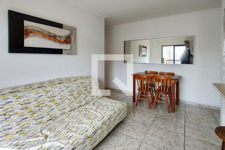 Sala de apartamento para alugar com 1 quarto, 50m² em Aviação, Praia Grande