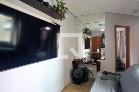 Sala de apartamento à venda com 2 quartos, 92m² em Vila Curuca, Santo André