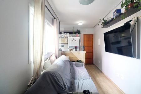 Sala de apartamento à venda com 2 quartos, 92m² em Vila Curuca, Santo André