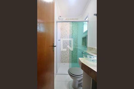 Suíte - Banheiro do Quarto 1 de apartamento à venda com 2 quartos, 65m² em Utinga, Santo André