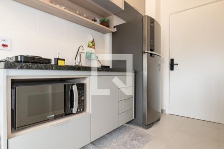 Cozinha de kitnet/studio para alugar com 1 quarto, 25m² em Vila Olímpia, São Paulo