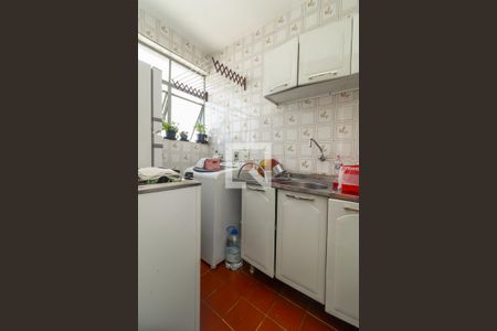 Cozinha de apartamento à venda com 1 quarto, 34m² em Petrópolis, Porto Alegre