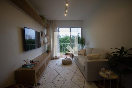 Sala de apartamento para alugar com 2 quartos, 74m² em Barra da Tijuca, Rio de Janeiro