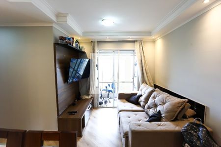 Sala de apartamento à venda com 3 quartos, 72m² em Jardim Maria Rosa, Taboão da Serra