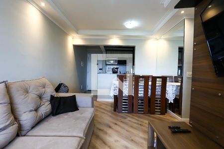 Sala de apartamento à venda com 3 quartos, 72m² em Jardim Maria Rosa, Taboão da Serra
