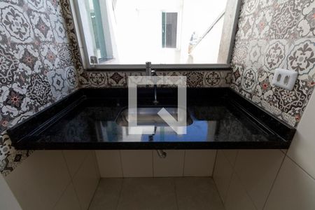 Sala e Cozinha Integrada  de apartamento para alugar com 1 quarto, 40m² em Jardim Maringá, São Paulo