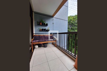 Varanda da Sala de apartamento à venda com 3 quartos, 150m² em Santa Rosa, Niterói