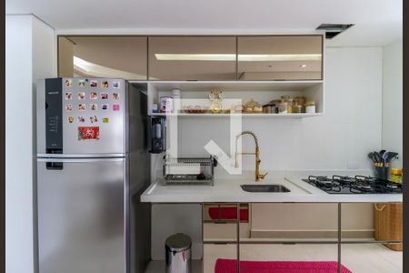 Cozinha de apartamento à venda com 2 quartos, 71m² em Santo Amaro, São Paulo