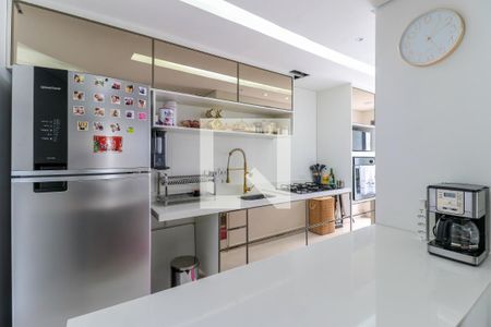 Cozinha de apartamento à venda com 2 quartos, 71m² em Santo Amaro, São Paulo