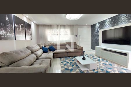 Sala de casa à venda com 3 quartos, 131m² em Parque Capuava, Santo André