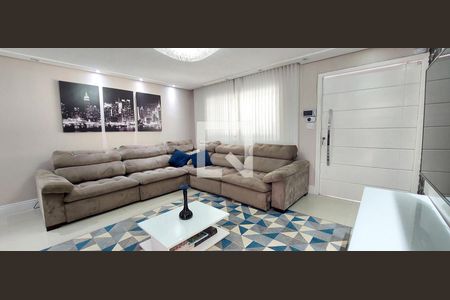 Sala de casa à venda com 3 quartos, 131m² em Parque Capuava, Santo André