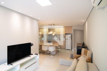 Sala de apartamento para alugar com 2 quartos, 77m² em Cerqueira César, São Paulo