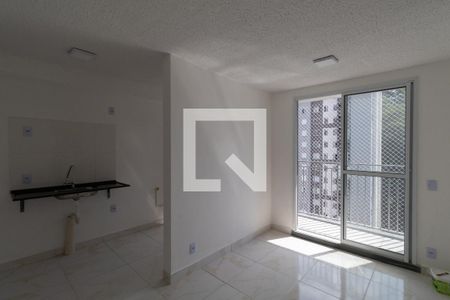 Sala e Cozinha de apartamento para alugar com 2 quartos, 42m² em Cidade Líder, São Paulo