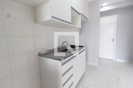 Cozinha de apartamento à venda com 2 quartos, 43m² em Vila Guaca, São Paulo