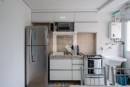 Cozinha de kitnet/studio para alugar com 1 quarto, 35m² em Jardim Celeste, São Paulo