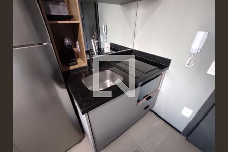 Cozinha armário  de kitnet/studio à venda com 1 quarto, 30m² em Perdizes, São Paulo