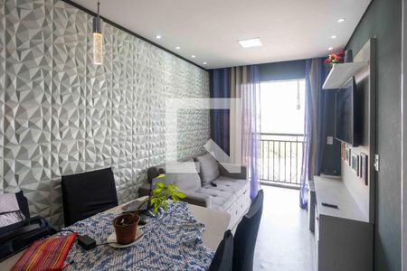 Sala de apartamento para alugar com 2 quartos, 51m² em Campanário, Diadema