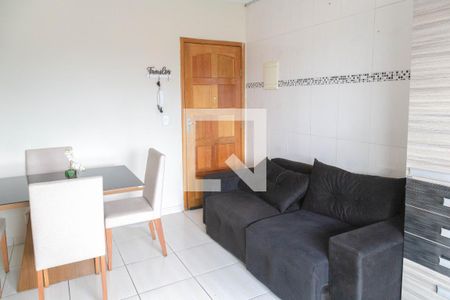 Sala e Cozinha de apartamento para alugar com 2 quartos, 60m² em Parque Continental Ii, Guarulhos