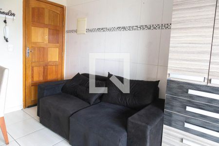 Sala e Cozinha de apartamento para alugar com 2 quartos, 60m² em Parque Continental Ii, Guarulhos