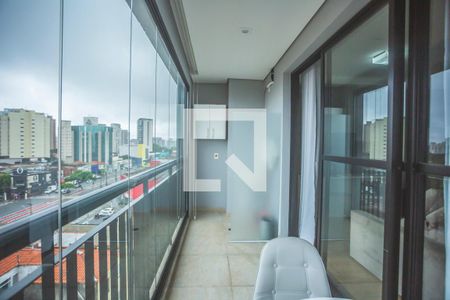 Studio para alugar com 36m², 1 quarto e 1 vaga Studio para alugar com 36m², 1 quarto e 1 vagaVaranda