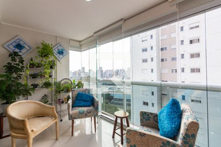 Varanda gourmet de apartamento à venda com 3 quartos, 110m² em Centro, Osasco