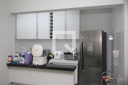 Cozinha de apartamento para alugar com 3 quartos, 113m² em Aviação, Praia Grande