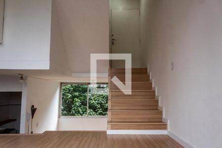 Sala de apartamento à venda com 1 quarto, 45m² em Vila Tramontano, São Paulo