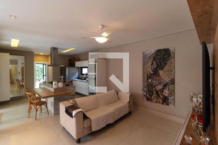 Salas de casa de condomínio à venda com 4 quartos, 251m² em Swiss Park, Campinas