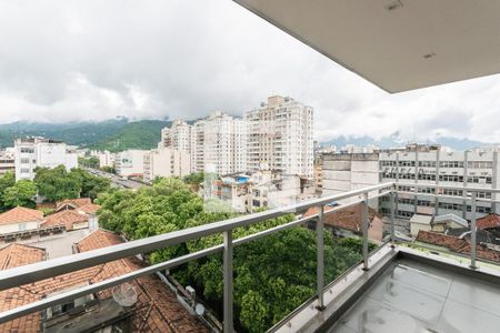 Varanda da Sala de apartamento à venda com 3 quartos, 100m² em Rio Comprido, Rio de Janeiro