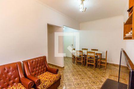 Sala de apartamento para alugar com 1 quarto, 55m² em Guilhermina, Praia Grande