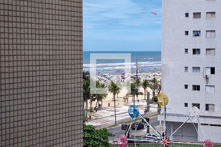 Vista da Sala de apartamento para alugar com 2 quartos, 68m² em Aviação, Praia Grande