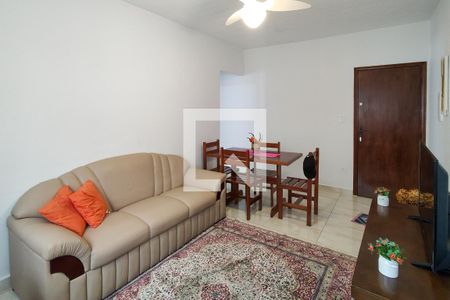 Sala de apartamento para alugar com 2 quartos, 68m² em Aviação, Praia Grande