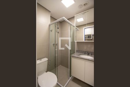 Banheiro de apartamento para alugar com 1 quarto, 22m² em Vila Mariana, São Paulo