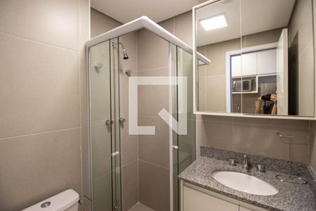 Banheiro de apartamento para alugar com 1 quarto, 22m² em Vila Mariana, São Paulo