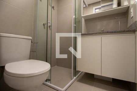 Banheiro de apartamento para alugar com 1 quarto, 22m² em Vila Mariana, São Paulo