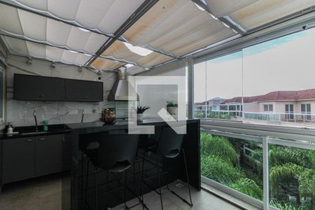 Varanda Gourmet e Terraço de apartamento à venda com 3 quartos, 141m² em Recreio dos Bandeirantes, Rio de Janeiro