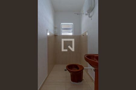 Banheiro de casa para alugar com 1 quarto, 29m² em Vila Carmosina, São Paulo