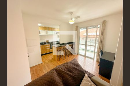 Sala de apartamento para alugar com 1 quarto, 50m² em Ingleses do Rio Vermelho, Florianópolis