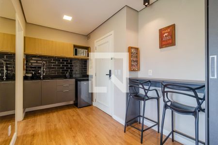 Cozinha de kitnet/studio para alugar com 1 quarto, 40m² em Cidade Baixa, Porto Alegre